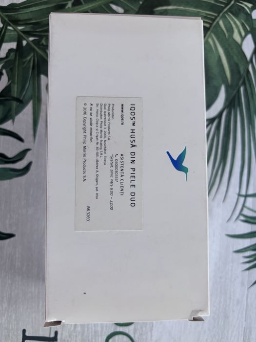 Husa iQOS din piele duo