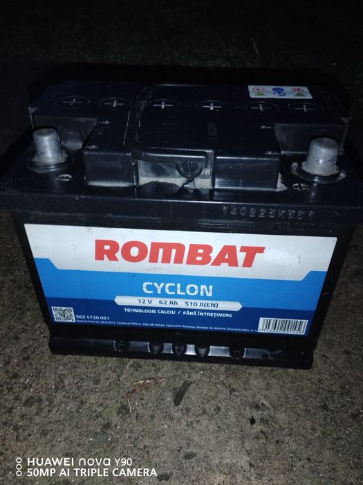 Baterie acumulator varta caranda rombat mach 55 62 72 80 ah stare buna