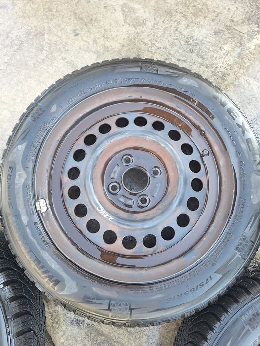 4бр. Джанти с гуми 15 цола 4x100 Honda Jazz / Хонда Джаз 2010г.