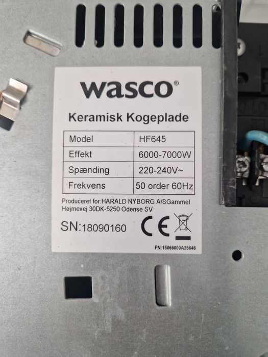 Керамичен плот Wasco 55,5 ш 48,5 д