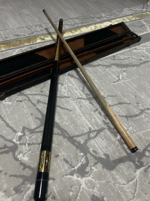 Кии для бельярда, вместе с чехлом