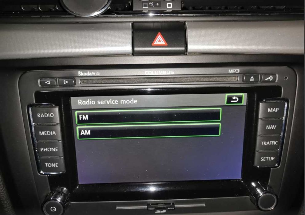 2020 Карти навигация Шкода Skoda RNS Columbus и ъпдейт на фърмуера