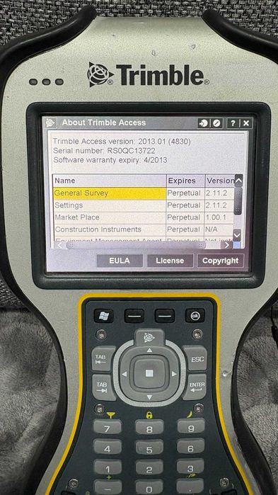 Trimble TSC3  cu Survce 6, Surveypro 6, Fieldgenius 12, SAU ACCESS