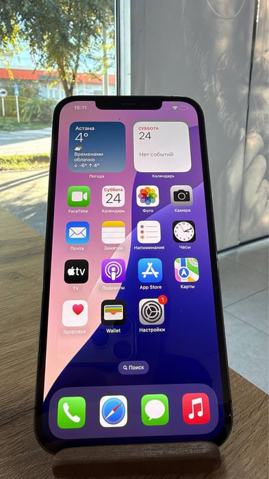iPhone 12ProMax•128GB/77%Graphite Айфон 12 Про Макс•128ГБ/77%