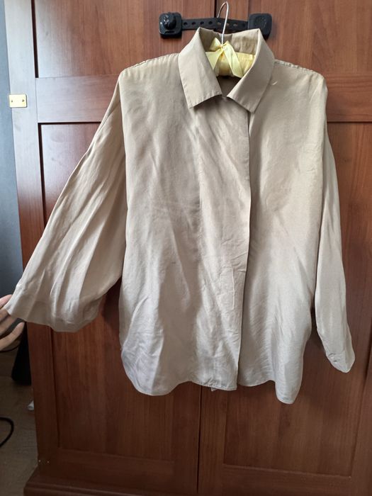 Шелковая блуза Massimo Dutti