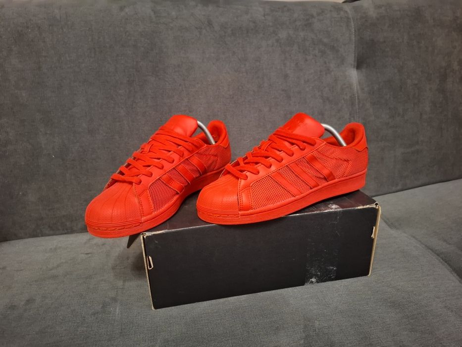 Adidas Superstar Adicolor Scarlet