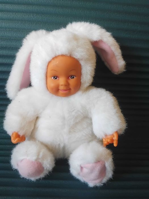 100 % Оригинална Anne Geddes кукла бебе зайче Ан Гедес