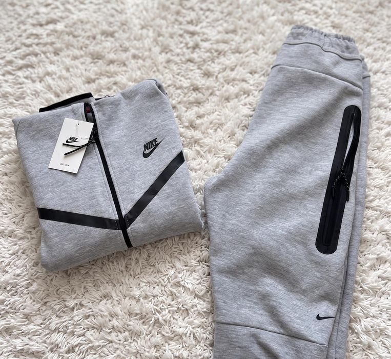 Nike Tech Fleece Gri - Set complet - Bumbac