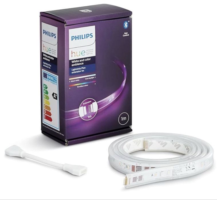 Philips Hue White & Color Ambiance Banda LED Plus Extension 1m
