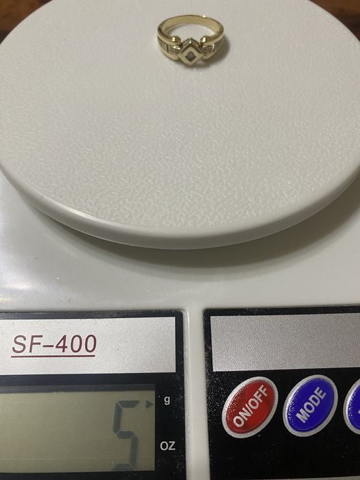 Золото набор с бриллиантом