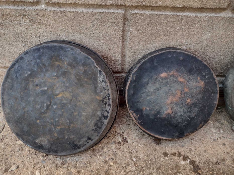 Медни тави и менци само комплект