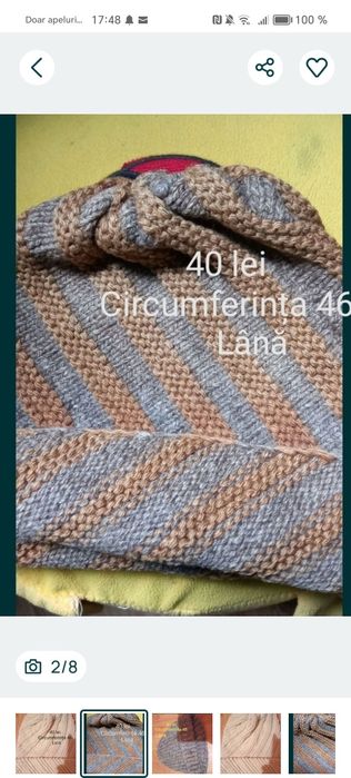 Căciulă damă Hand made