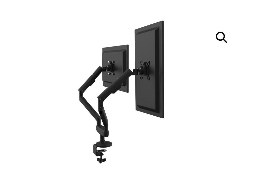 Bontec Dual Monitor Desk Mount Suport 2 monitoare, prindere Vesa nou