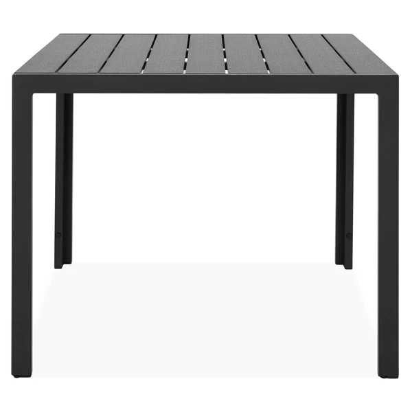 Masa exterior gradina/terasa 90 X 90 Negru LIVRARE GRATUITA