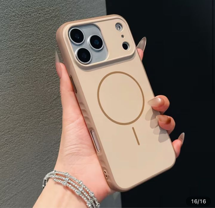 Husa Silicon Incarcare Magsafe Slim Iphone 17 17 AIR 17 PRO 17 PRO MAX