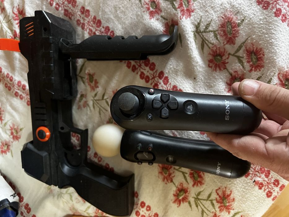 Ps move и пушка и зарядно устройство