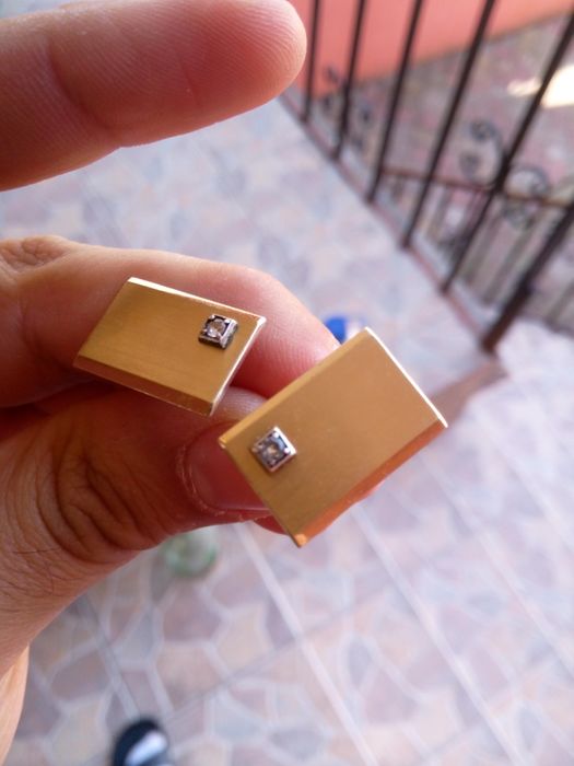 Butoniere cămăși din argint aurit