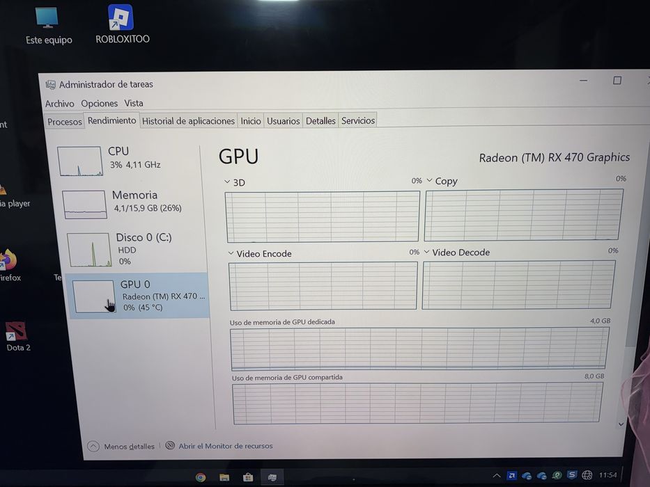 PC gaming desktop accept schimb