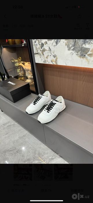кроссовки chanel
