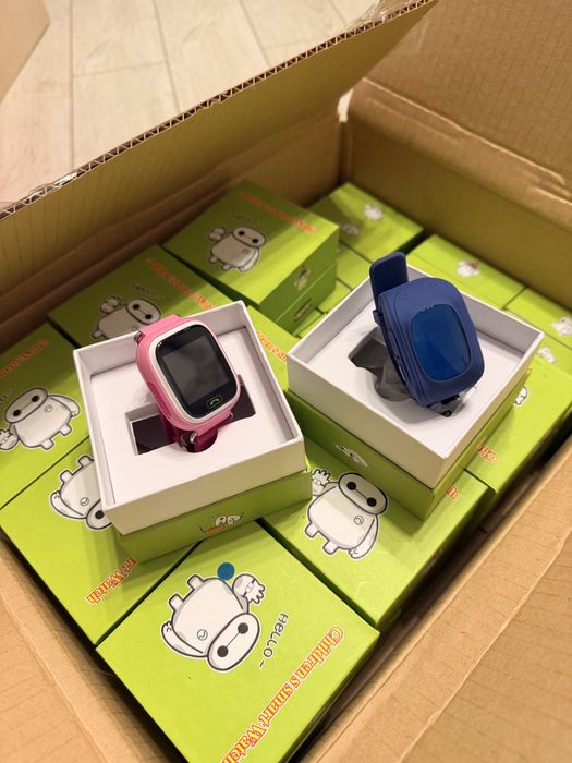 Детские  смарт часы новые