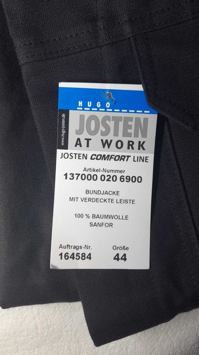 Bluze salopete noi Hugo Josten Germany