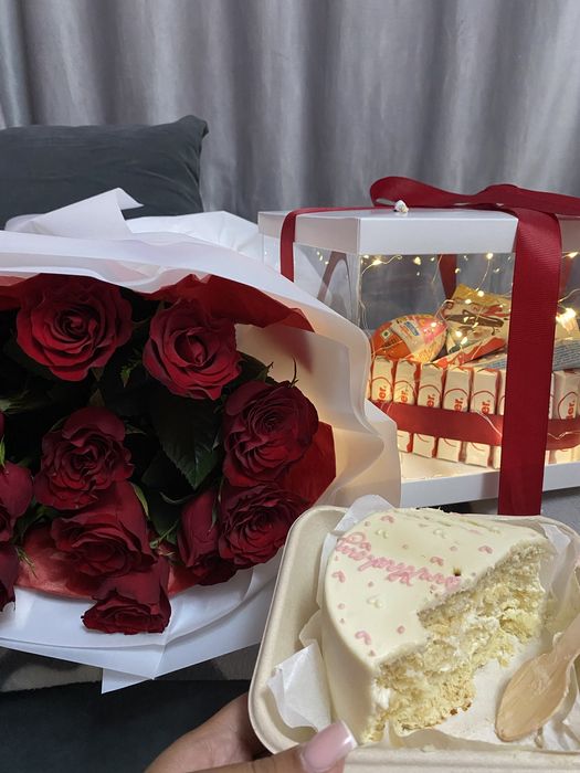 Букет роз 15 шт за 3,5к