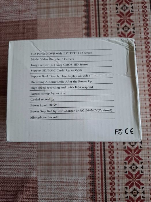 Camera video auto Full HD DVR