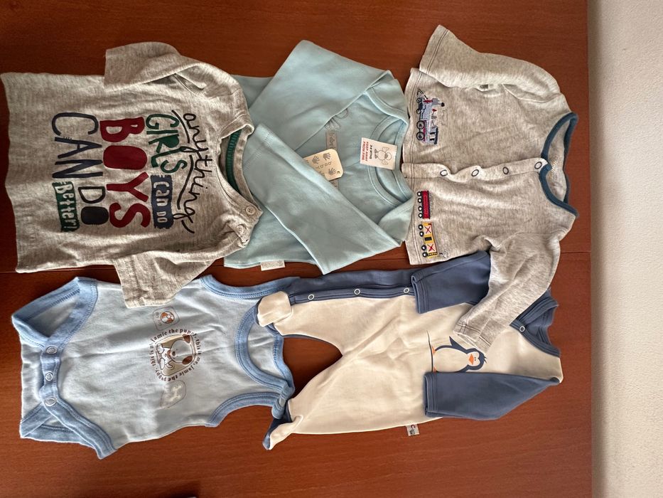 Лот дрешки за бебе 0-6 месеца