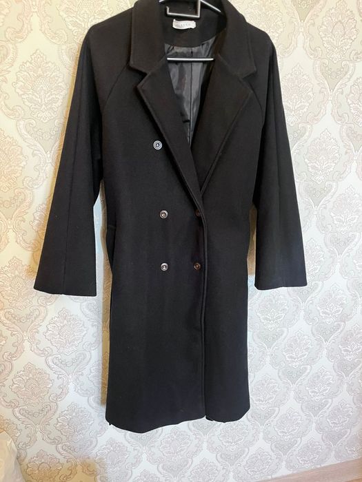 Пальто чёрное 42-48