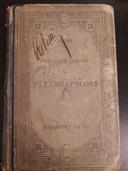 Ovide, Morceaux Choisis des Metamorphoses, texte latin, Paris, 1911