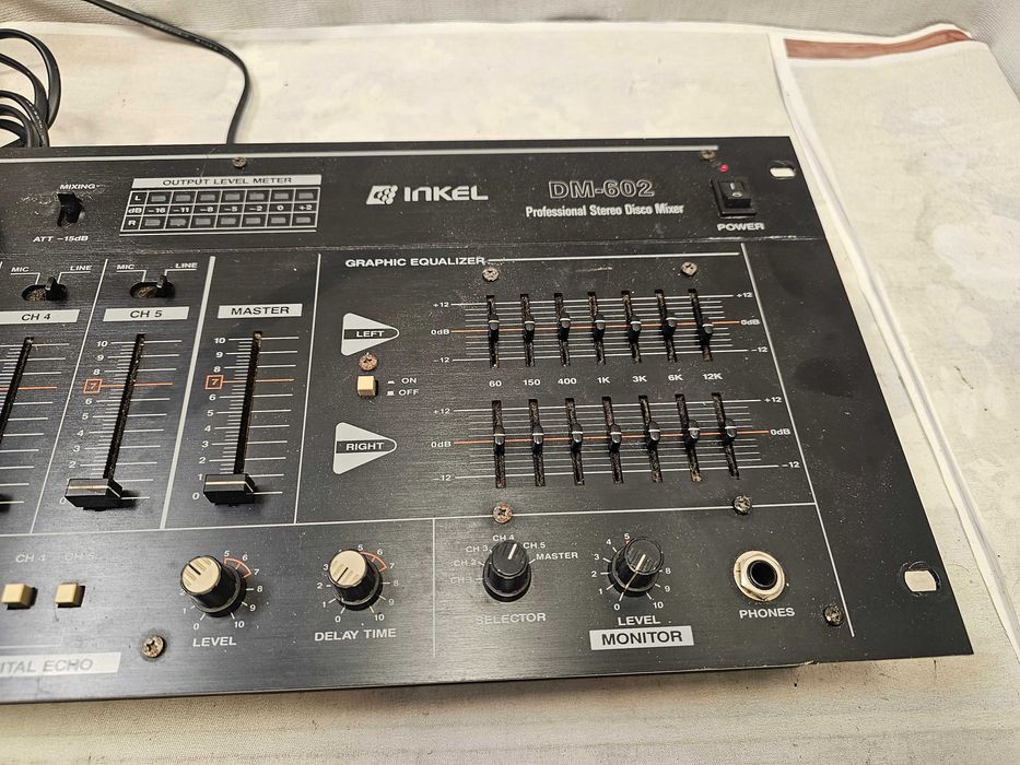 Mixer dj 6 canale Inkel DM-602 Professional Egalizator 7 canale