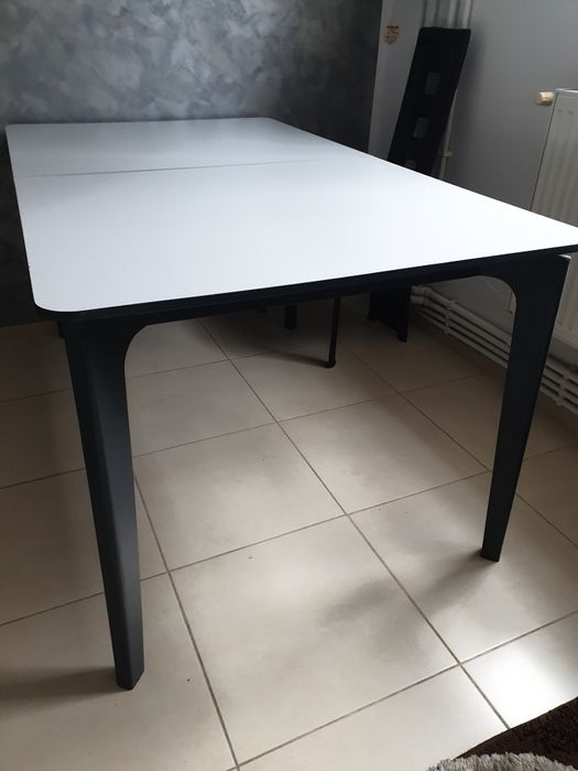 Masa living 160+prelungire de 40×90 h90