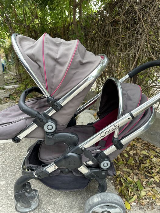Количка за близнаци/ породени деца Icandy peach 4