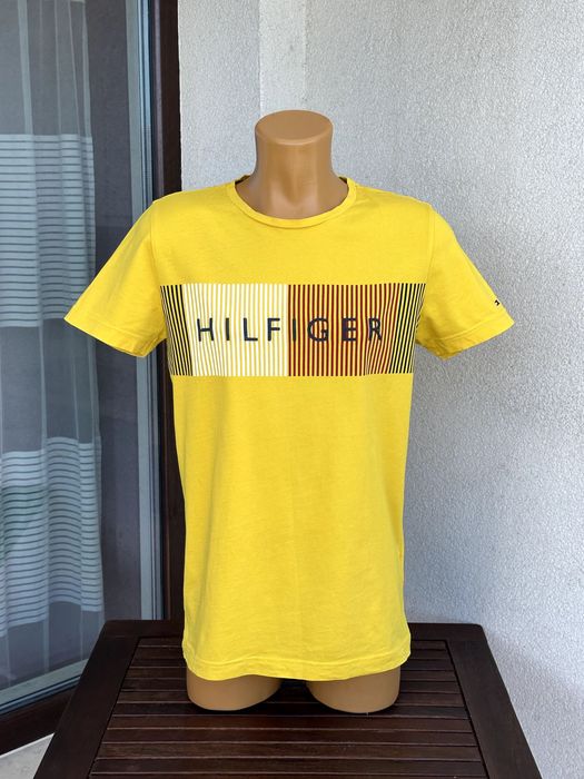 Мъжка тениска Tommy Hilfiger - размер S, Отлично състояние