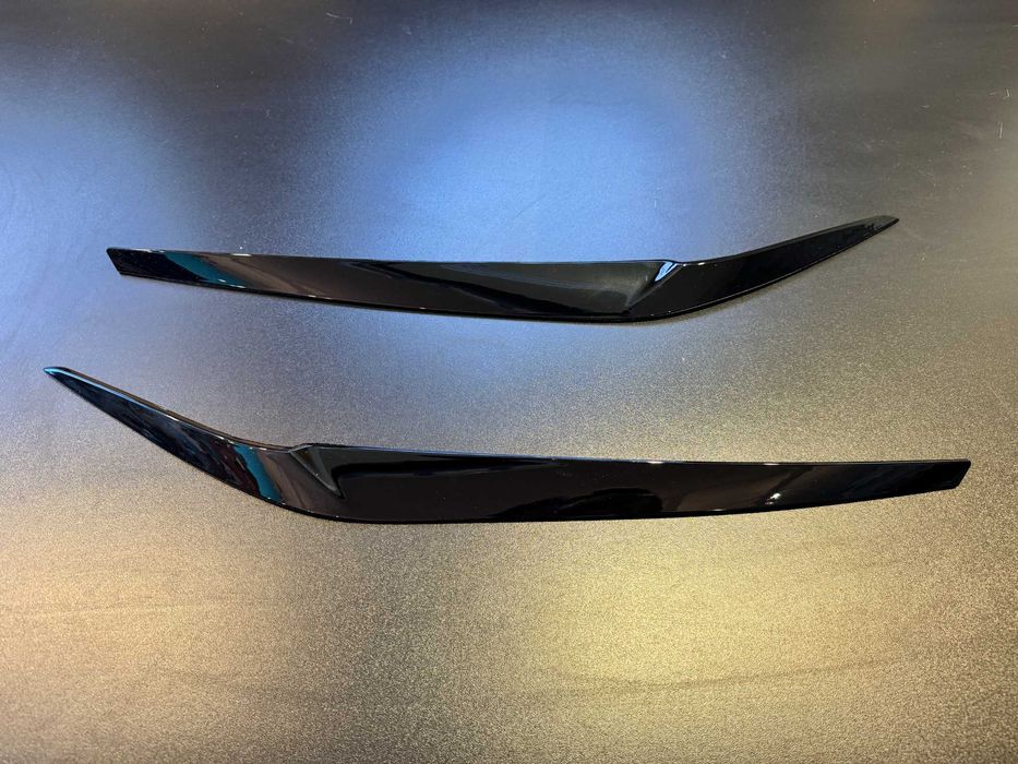 Ornamente / Pleoape Faruri BMW Seria 5 G30 G31 NFL Negru Lucios