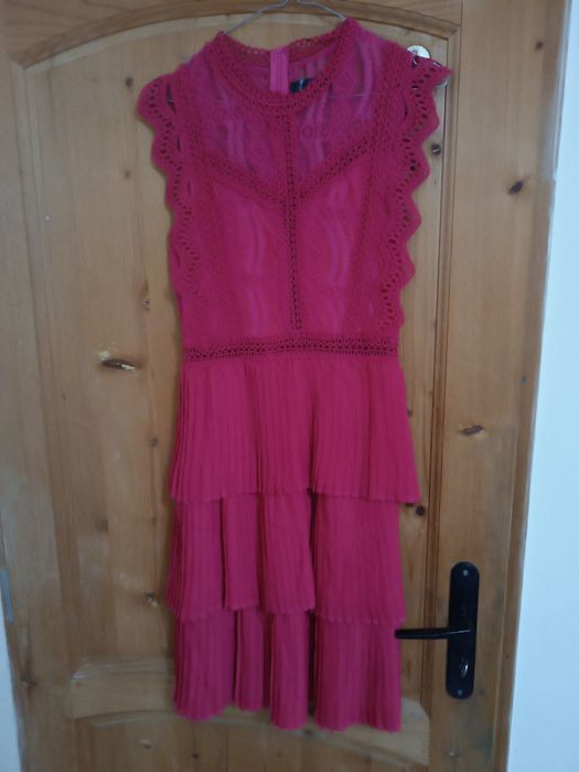 Официална рокля корал