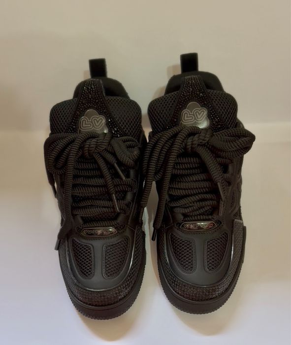 louis vuitton skate swarovski black