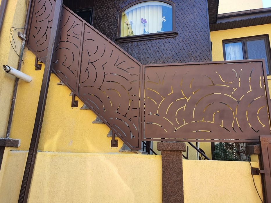 Balustrade tabla decupata CNC