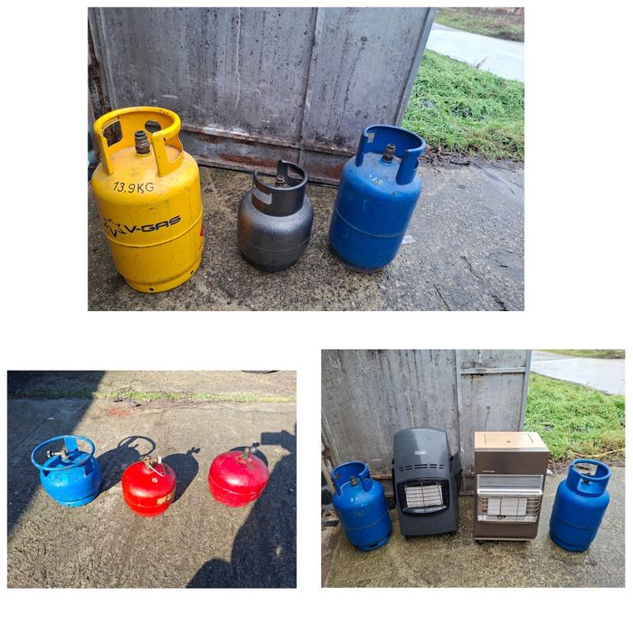 Газови печки и бутилки