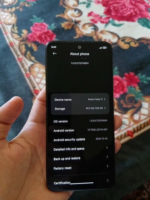 Redmi note 11 kafolati bilan srochna oxirgi qadalgan narxi!