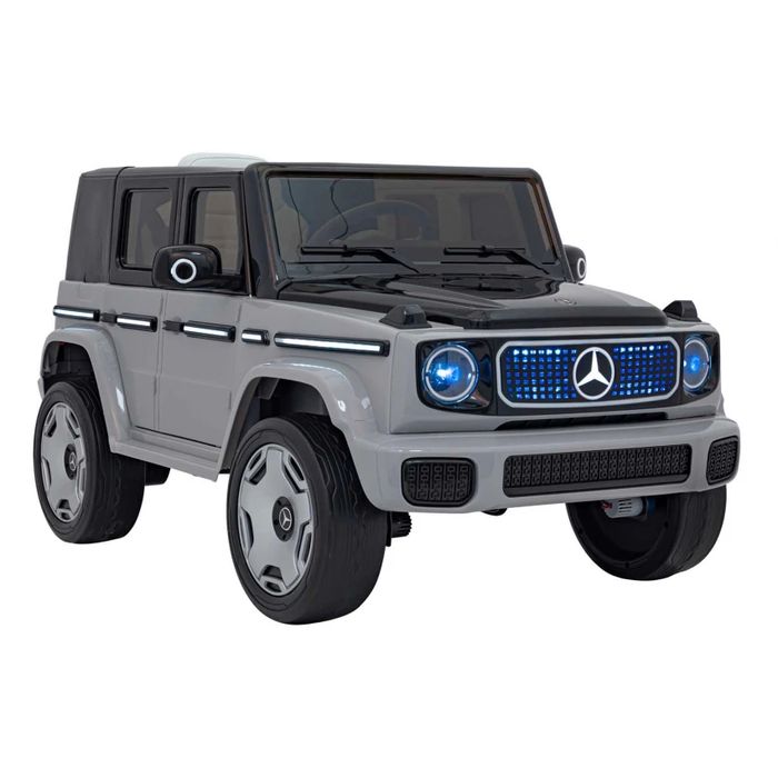 Masina electrica pentru copii Mercedes G, EQG, G63, Silver, 4x4, 120cm