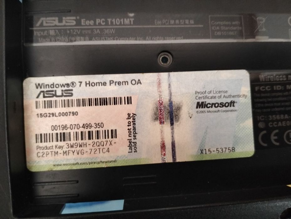 Vand laptop asus pt piese