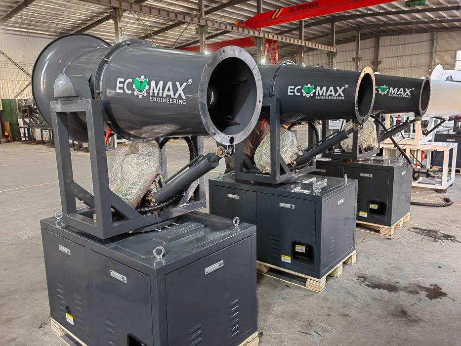 Пылеподавляющая пушка ECOBOOST в наличии и готова к эксплуатации