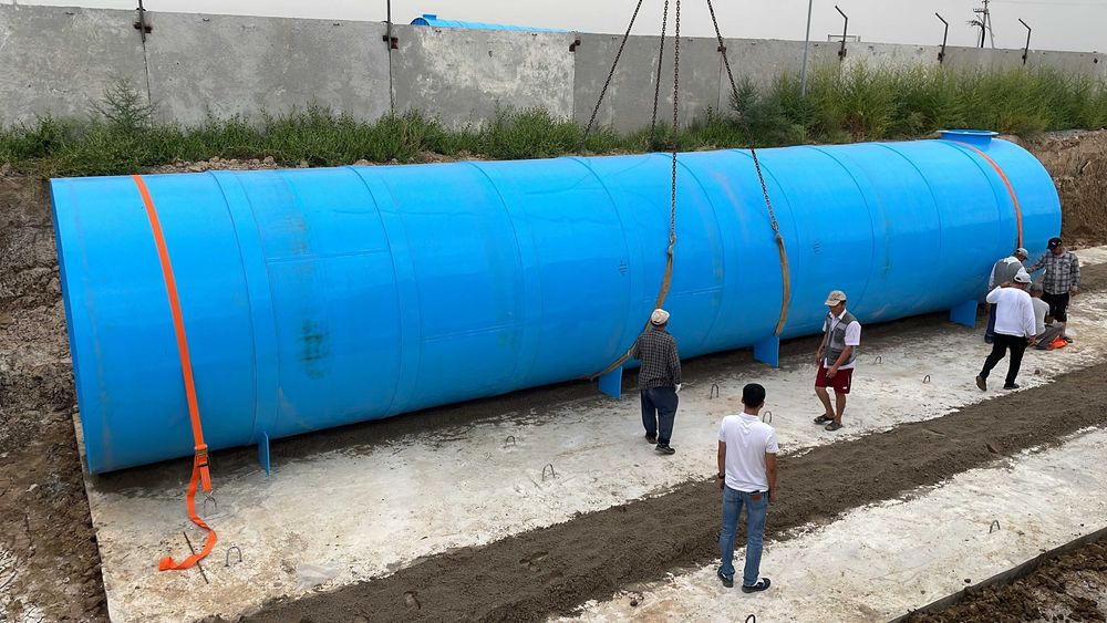 Резервуар из пластика - полипропилен (подземные)