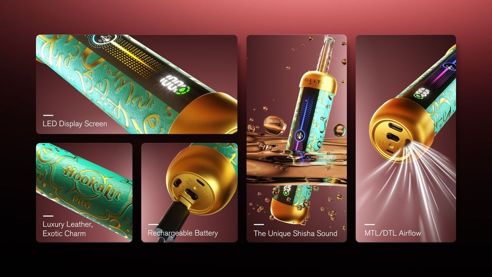 OLIT HookaLit Pro 60K Puff Disposable E-Hookah  60 000 Puffs

24 Revi