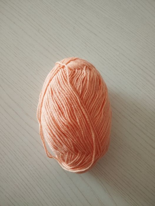 Пряжа нежно розовая