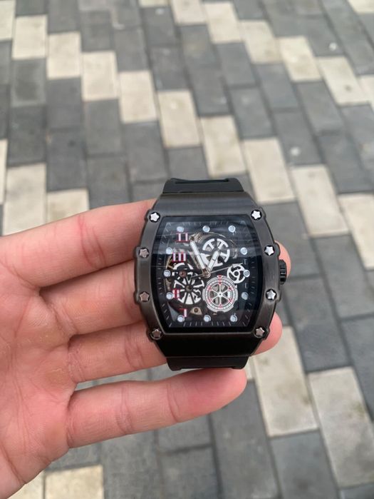 Richard Mille Automatic Mexanika Avtopodzavod soat watch chasi soatlar