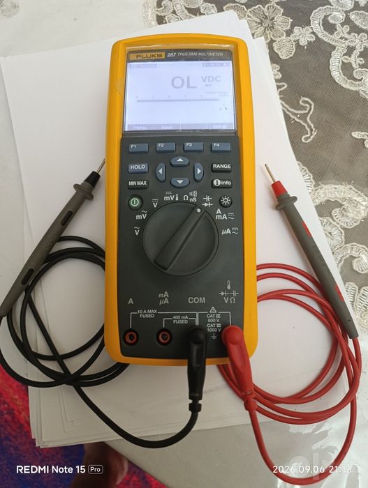 Регистрирующий цифровой мультиметр Fluke 287. Создан для специалистов,