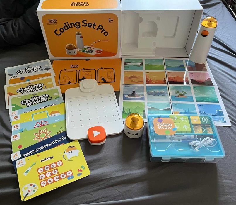 Робот MatataStudio за деца на възраст 4-10 години, програмируем робот