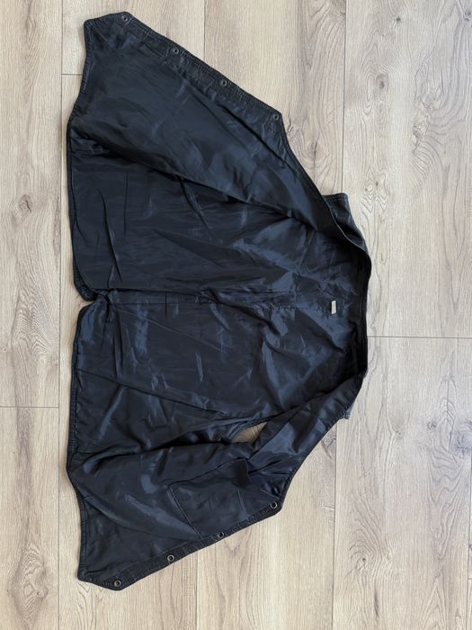 Vesta Piele Naturala FOXBURY Negru cu Buzunare Barbati | Marime XL XXL